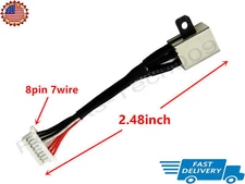For Dell Inspiron 17 7786 P36E001 2-in-1 DC in Power Jack Cable Charging Port