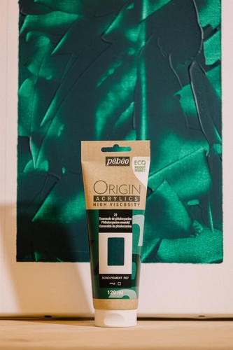 Set De Pintura Acrílica De Alta Viscosidad Eco Reciclada Pebeo 5 X 60Ml - Imagen 3 de 3