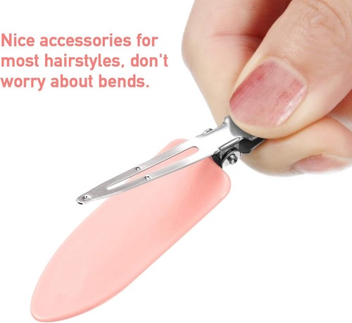 No Crease Hair Clips No Bend Pin Curl Styling Clip Pack Of 10 - Picture 4 of 7