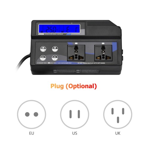Termoregolatore Termoregolatore Temperatura e Umidità Smart Wifi Umidistat - Foto 1 di 9