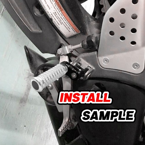 25mm Adjustable Front Foot Pegs POLE For GSX1250FA 10 11 12 13 14 15 16 17 - Picture 5 of 8