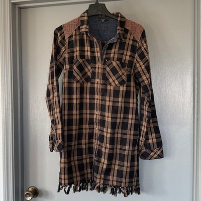 flannel lace dress Tilly Lace Dress