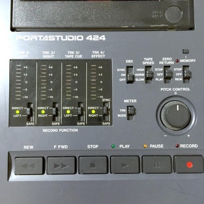 美品　カセットMTR TASCAM PORTASTUDIO 424 TASCAM Portastudio 424 MK2 Cassette Multi-track Recorder | eBay