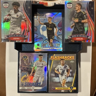 Topps 2023 LA Galaxy LAFC Rookie Soccer Card Lot - Neal, Long, Pec, Gerrard MLS