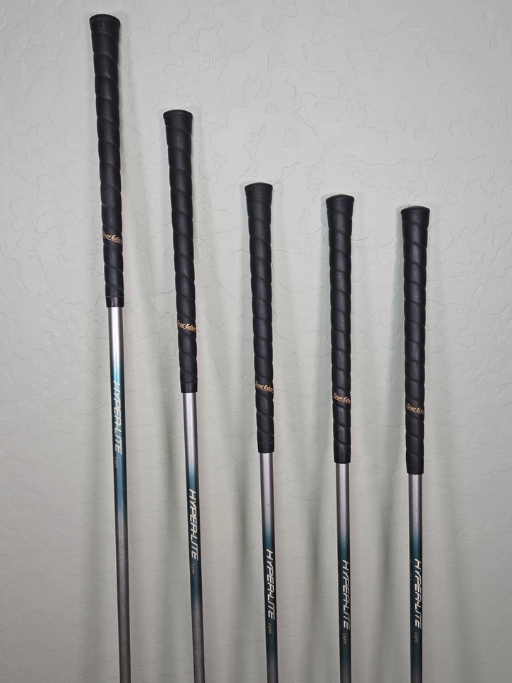 Tour Edge Bazooka Titanium 5 Set Hyper-Lite Graphite 3 8 9 PW 5-Wood Offset  - Image 4 of 4