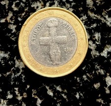 RARE 1 EURO COIN: CYPRUS KIBRIS 2008