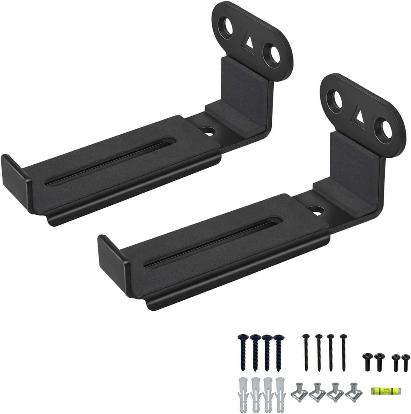 Soundbar Wall Mount All Metal Sound Bar Mounts Under TV for Sonos Samsung Bose