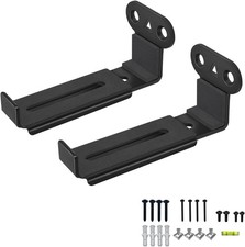 Soundbar Wall Mount All Metal Sound Bar Mounts Under TV for Sonos Samsung Bose