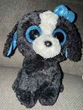 Ty Beanie Boos Tracey  The Dog Plush Stuffed Animal **no hang tag**