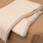 NEW Bemboka Pure Cotton Frame Throw Wheat/Sand