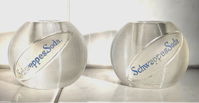 SCHWEPPES  SODA Matchholder and -striker, ca. 1910