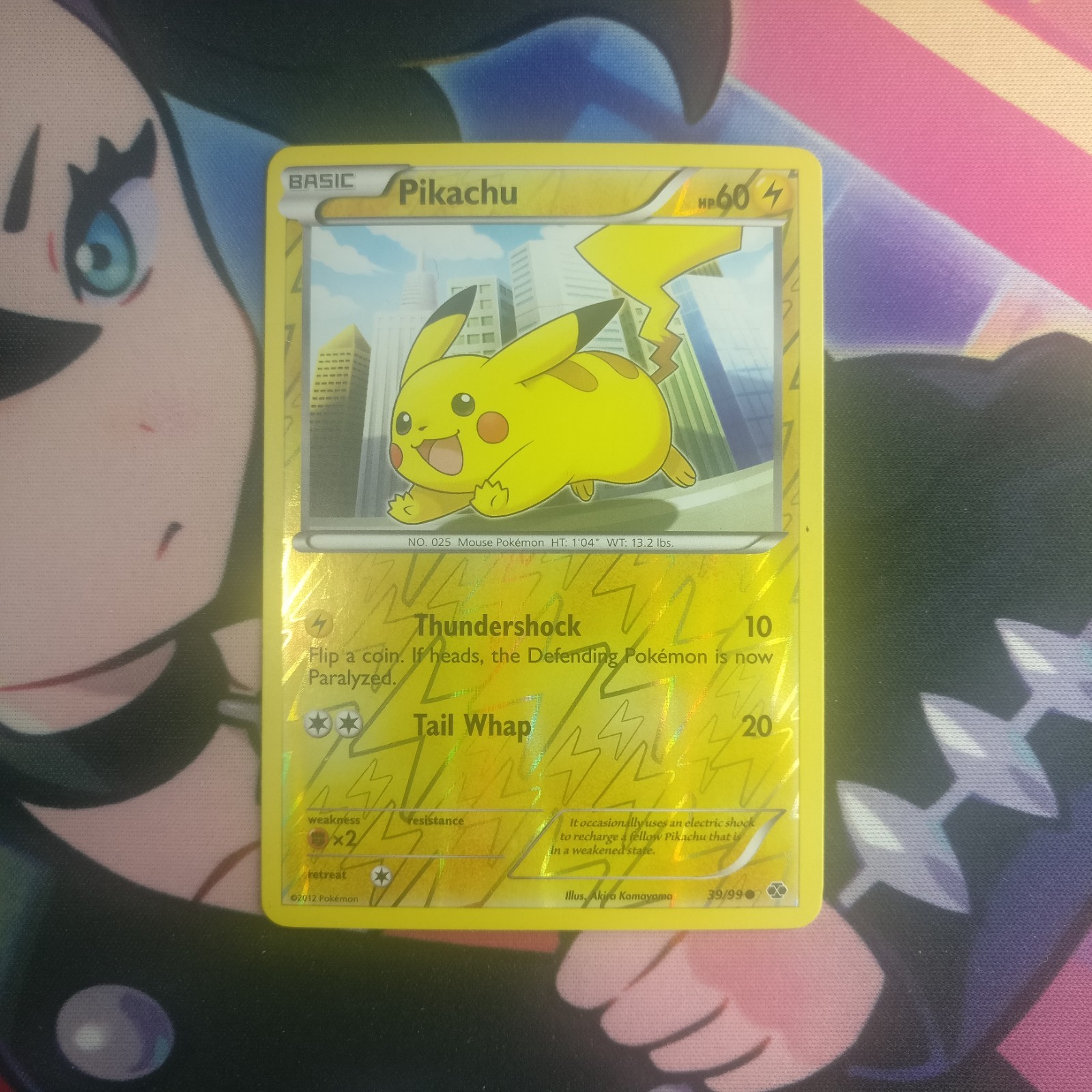 1x Pikachu	39/99	Next Destinies	Reverse Holo	Near Mint Pokemon