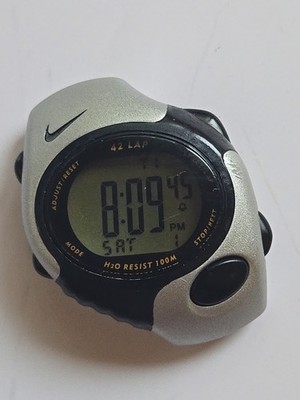 Nike Triax 42 Lap WG43 Black Grey Watch No Band New Battery | eBay