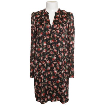 Tensione In, Kleid, Größe: S, Schwarz/Mehrfarbig, Polyester, Blumen, Damen #X5o
