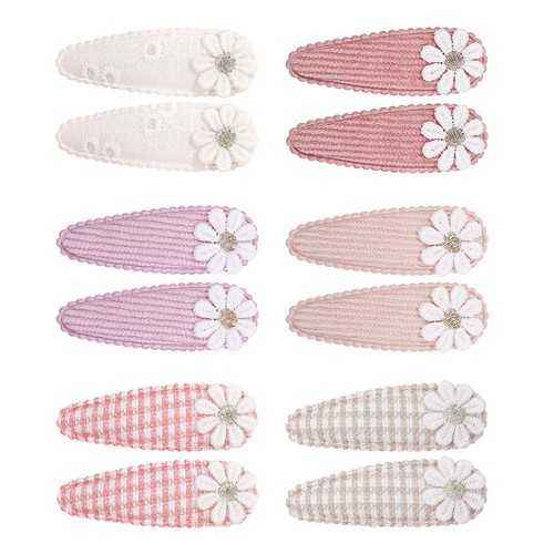 Diverse Color Options in Floral Hair Clips for Unique Style Expression - Picture 3 of 3