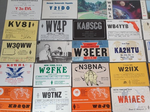 80 alte CB Funk Karten - Amateurfunk - Funkstationen aus aller Welt - Bild 6 von 24