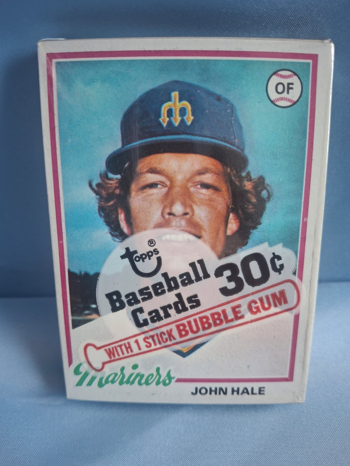 Topps 1978 Baseball Cards Cello pack  Seattle Mariners John Hale 