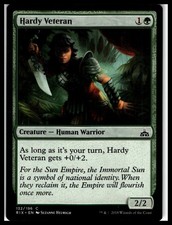 Rivals of Ixalan #132 Hardy Veteran