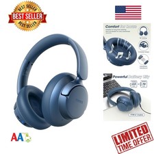 Wireless Headphones Over Ear 70H Bluetooth ANC Noise Canceling Deep Bass
