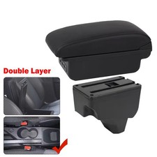 Armlehne Mittelarmlehne Mittelkonsole für 2019-2022 Schwarz Peugeot 208 2008