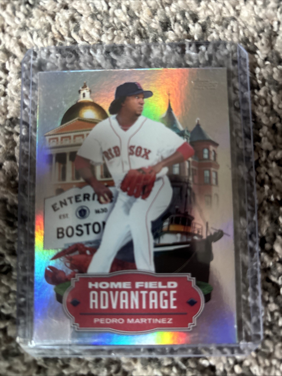 PEDRO MARTINEZ - LEGENDARY HOME FIELD ADVANTAGE - 2023 TOPPS UPDATE - LHA-11