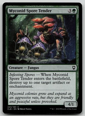 Myconid Spore Tender #243 (LP) Baldur's Gate CLB Magic MTG