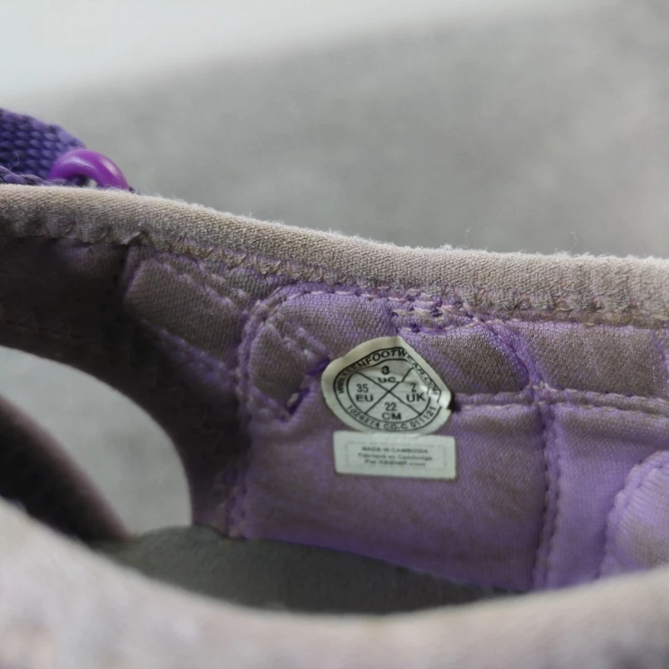 Keen Newport H2 Shoes Girls Size 3 Sandals Washable Purple Closed Toe - Image 3 of 4
