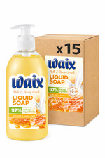 WAIX MILK & HONEY TOUCH HAND WASH 15x 500ML 3.00 per litre