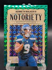 Kenneth Walker III #8 Prices | 2024 Panini Mosaic Notoriety