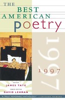 The Best American Poetry 1997 James Tate (U. A.) Taschenbuch Englisch 1997