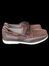 Sperry Men's Top Sider Surveyor 2-Eye Linen Deck Boat Shoes Sz 16 STS22068 New