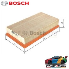 Bosch 1457433701 Air Filter 303.5 mm Fits Mercedes-Benz E-Class 1993-1997 EAF369