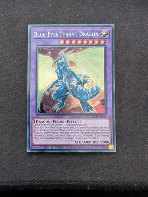 Blue-Eyes Tyrant Dragon (Secret Rare) 25LP-EN019 Limited Pack World Championship