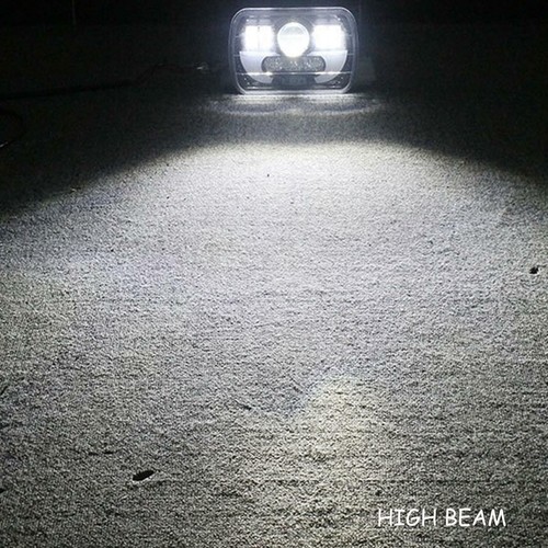 For Mazda B2200 B2600 RX-7 5x7" 7X6" LED Headlight Angel Eye Hi-Lo Beam H6052 - Picture 8 of 12