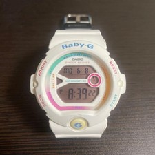 Working CASIO Baby-G BG-6903 White Running Watch