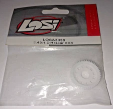 Losi RC LOSA3036 2.43:1 Diff Gear XXX