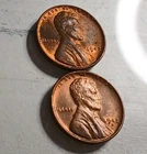 1942-P & D AU Lincoln Wheat Cent Lot Of 2 Coins ~ Free Shipping!