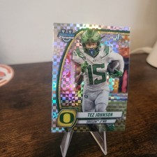 2024 Bowman U Chrome - Tez Johnson Xfractor Refractor Oregon #171 1st