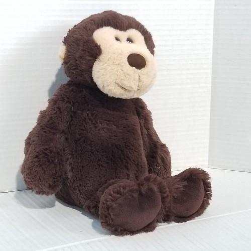 Peluche Ty Attic Treasures "Mookie" la scimmia marrone 11" 2017 Stuffie Lovey - Foto 3 di 12