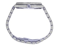 Mens Ladies Audemars Piguet Royal Oak 37MM Midsize VS Diamond Watch 23.45 Ct 8