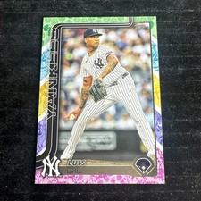 2025 Topps Series 1 Easter Pastel #321 Luis Gil New York Yankees
