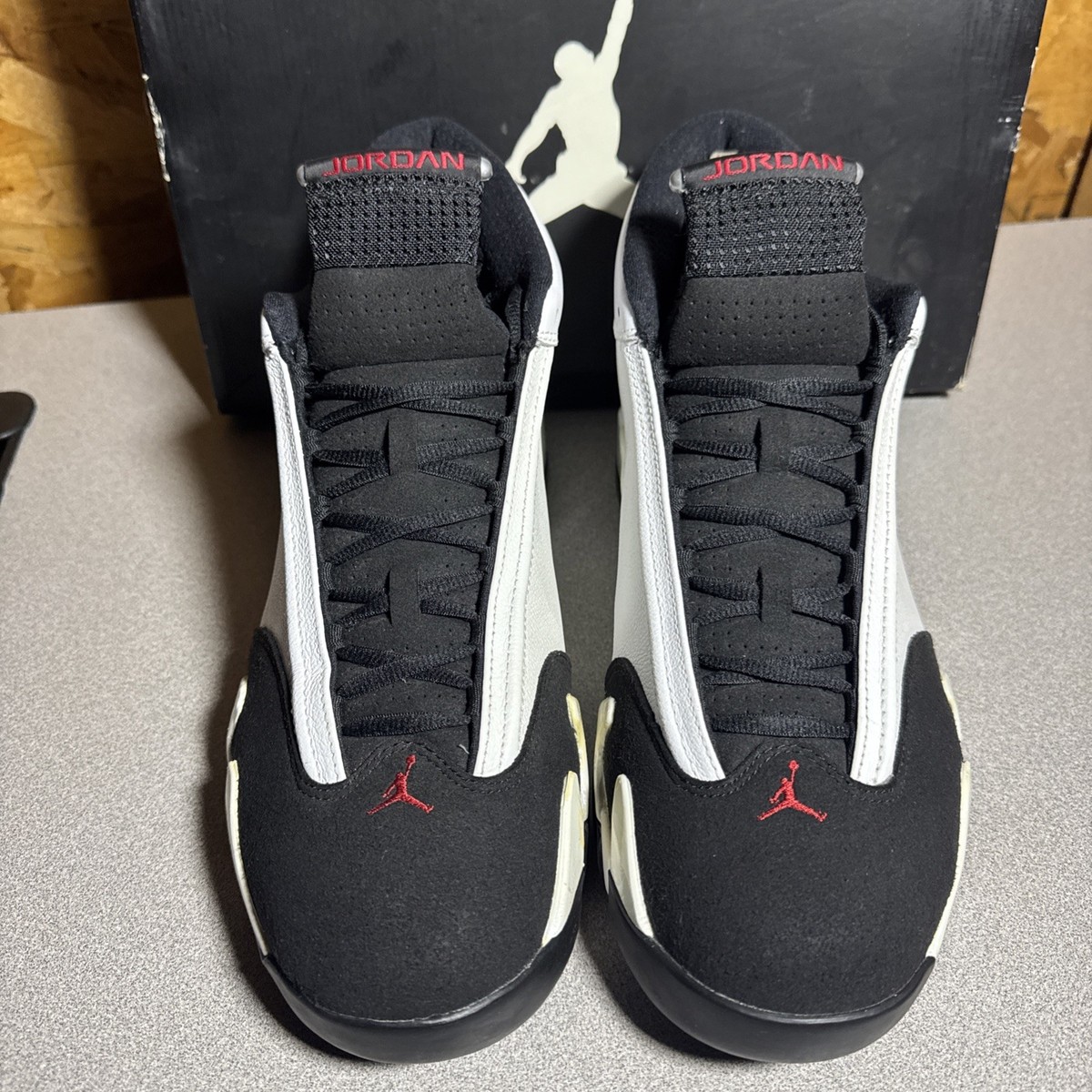 新品未使用 Air Jordan 14 Retro black toe 2014 Size 14 - Air Jordan 14 Retro 2014 Black Toe for sale online | eBay