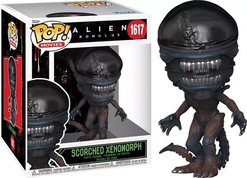 Alien Romulus Scorched Xenomorph 6" Funko Pop Movies SUPER SIZE Vinyl 1617 - Bild 1 von 3