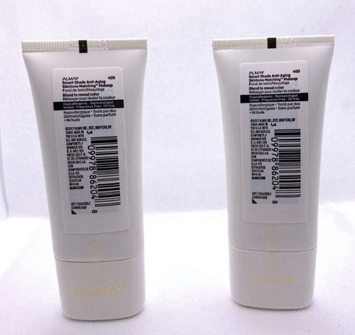 Almay Smart Shade Anti-Aging Skintone Matching Makeup Medium Meets Deep #400 x 2 - Picture 2 of 2