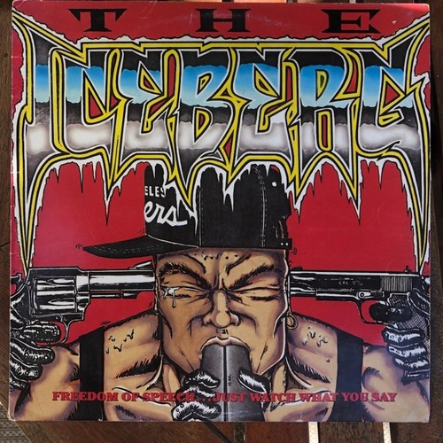 Ice-T – The Iceberg Freedom Of Speech Just Watch What You Say LP 1989 Australia