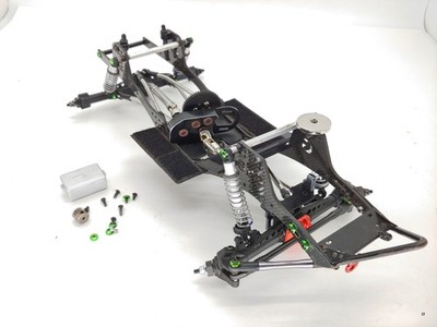 CUSTOM BUILT GSPEED CARBON FIBER ROCK CRAWLER SLIDER W/ 2LOW TRANNY & VANQUISH