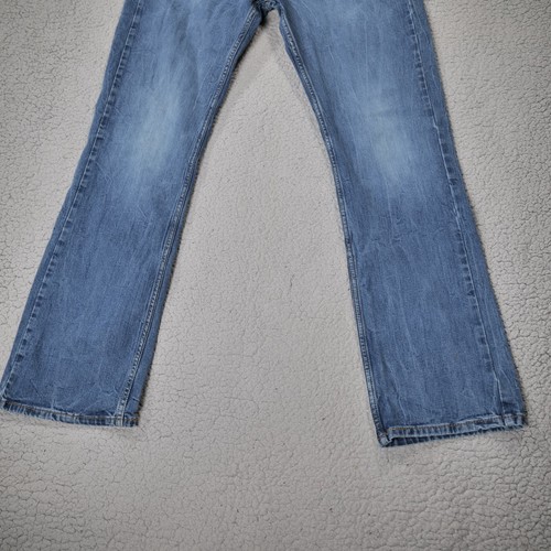 Levis 527 Jeans Low Bootcut Blau Denim Y2K Vintage Western Cowboy Herren 34x34 - Bild 3 von 14
