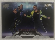 2023 Upper Deck AEW Wrestling Private Party Tag Teams Card #78 Quen & Kassidy