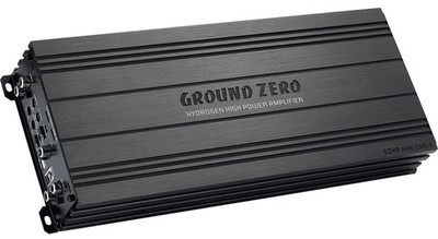 Ground Zero GZHA MINI ONE-K 1-Channel Monoblock Amplifier 1000 WRMS @1 Ohm