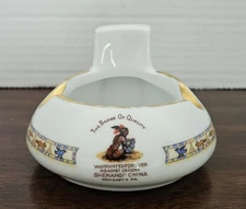 Vintage Shenango China Cigar Ashtray 'Badge of Quality' / Advert Restaurant Ware